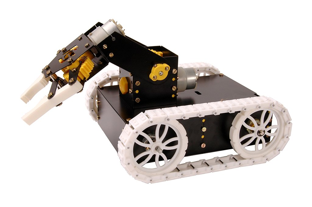 Robosoft Systems Mobile Robotic Arm DIY Kit - Kids Black
