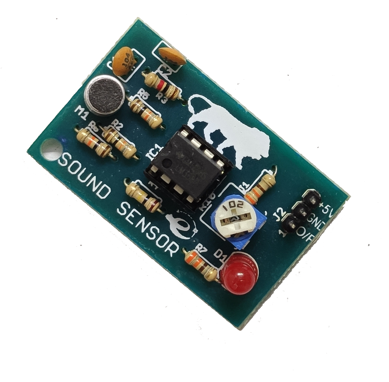 Small Microphone Sound Sensor Module (Digital Output)