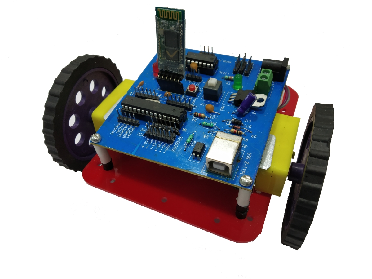 Wireless Bluetooth & Voice Controlled Programmable Robotic DIY Kit