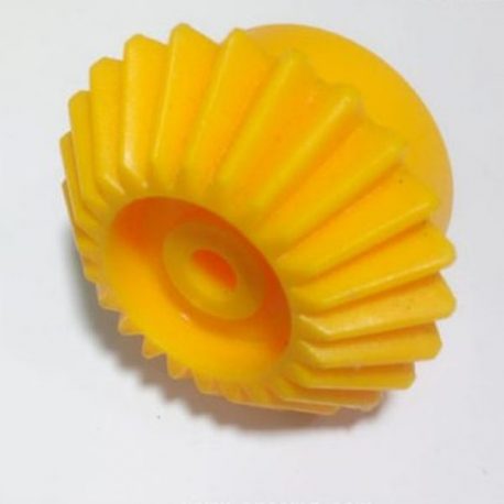 Yellow Gear Right-Angle Helical Bevel Gear Transmission-24T