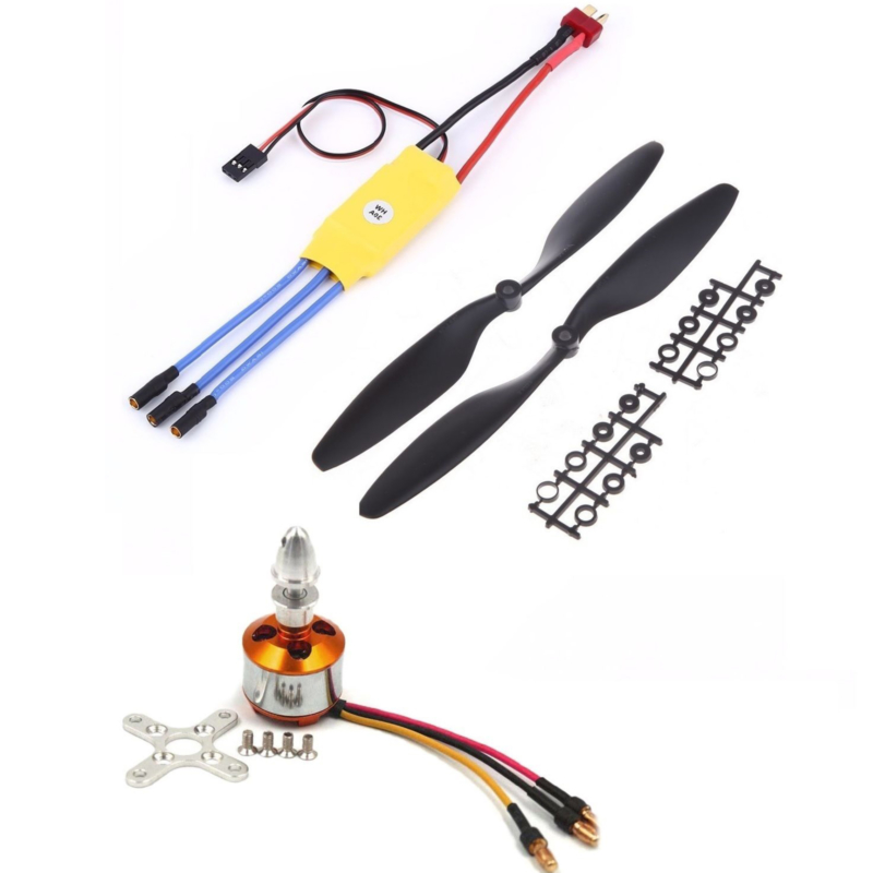 A2212 BLDC Motor With ESC 30A and 1045 Propeller Combo