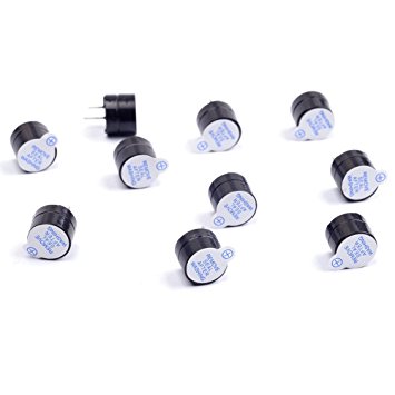 5V-12V B-10 Passive Pizeo Buzzer For Tone (10 Pieces)