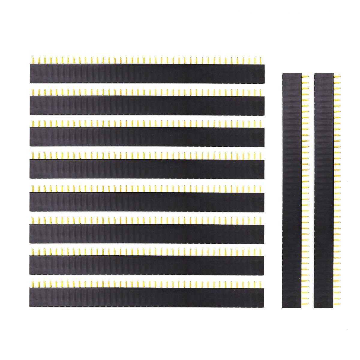 Female Header Berg Strip 1x40 Row (10 Pieces)