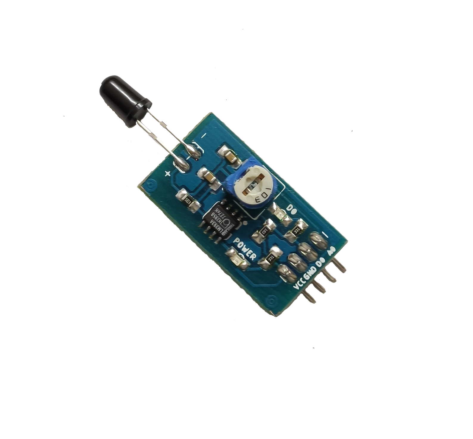  Flame Sensor Module With 3-Pin Wires 