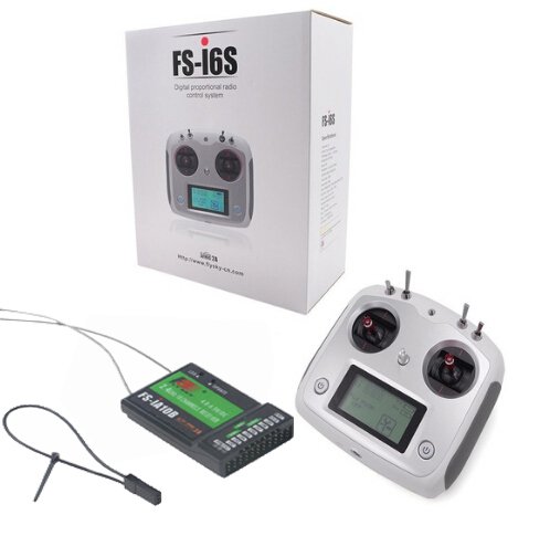 Flysky FS-i6S 2.4G 10CH AFHDS Transmitter With FS-iA10B 10CH Receiver