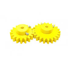 1pcs 3D Printed Plastic Spur Gear 18 Teeth 50mm dia 10mm Width 6mm hole for DIY Projects