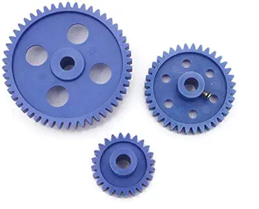 1pcs each Plastic Spur gear 24 Teeth 36 Teeth 50 Teeth 60 Teeth 6.5mm Width 6mm hole for DIY Projects