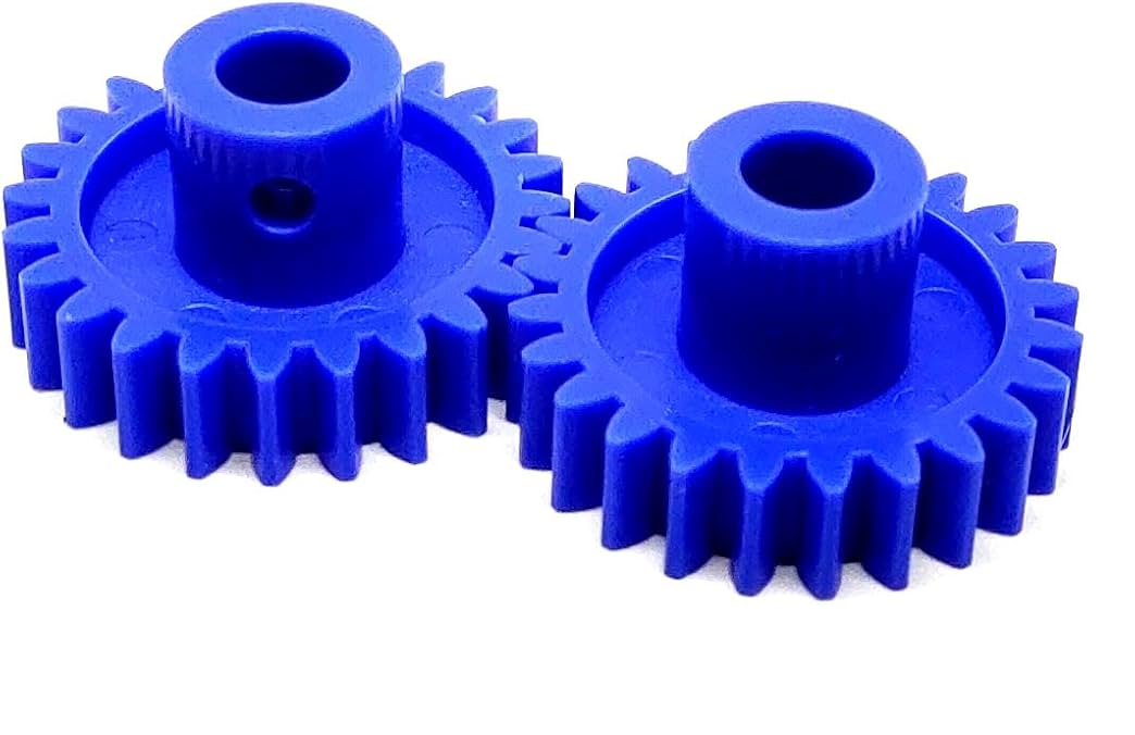 1pcs each Plastic Spur gear 24 Teeth 50 Teeth 6.5mm Width 6mm hole for DIY Projects
