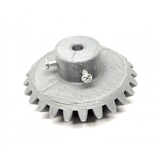 1pcs 3D Printed Plastic Bevel Gear 25 Teeth 66mm dia 15mm Width 6mm hole 2.5 Module for DIY Projects