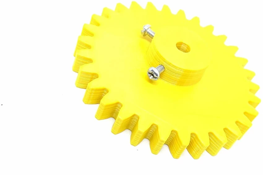 1pcs 3D Printed Plastic Spur Gear 30 Teeth 80mm dia 10mm Width 6mm hole for DIY Projects