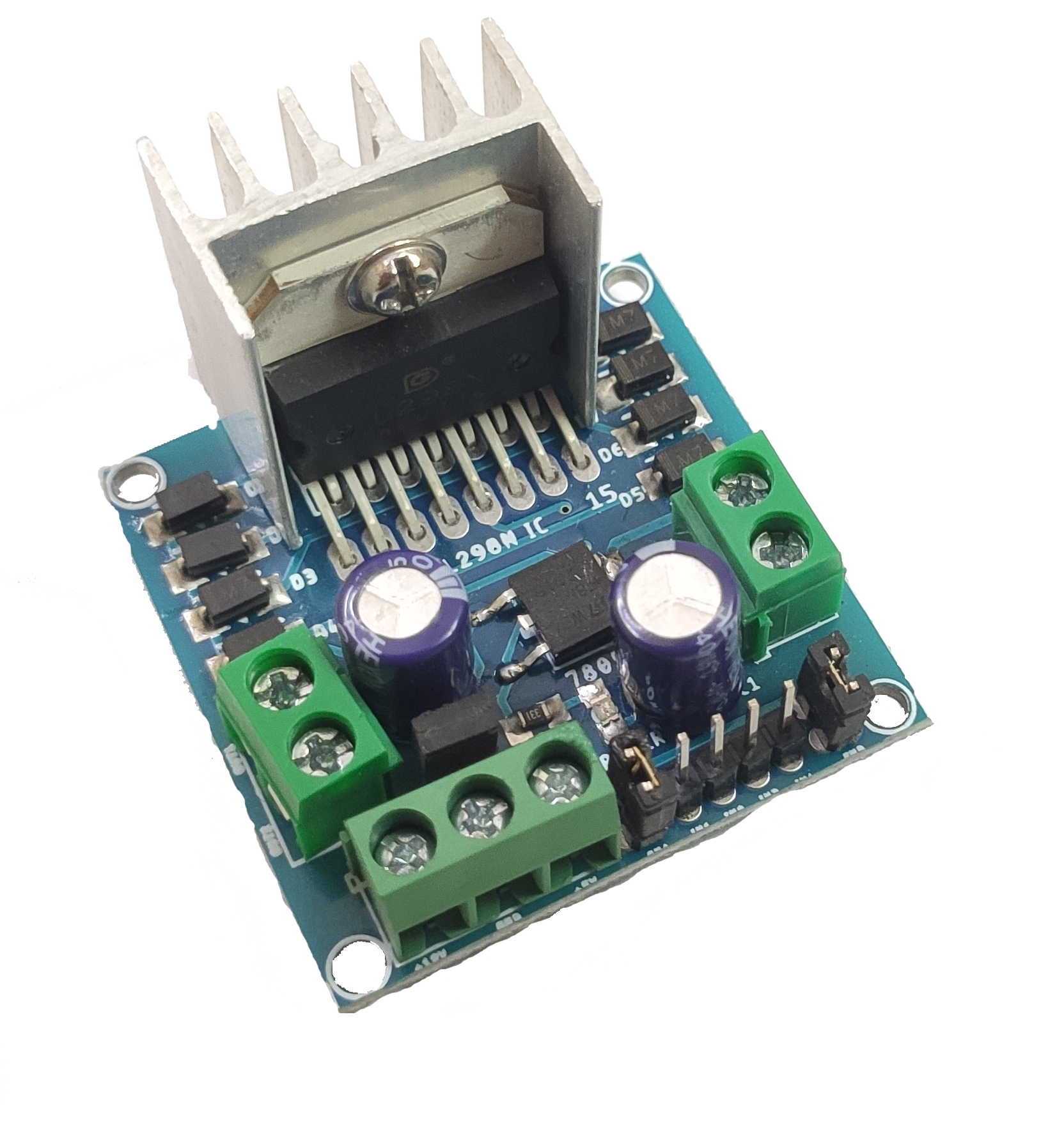 L298N 2A Motor Driver Module with PWM Control