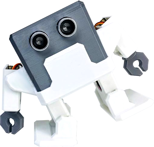 6DOF Otto+ Humanoid Robot With Servo Motor & Board 