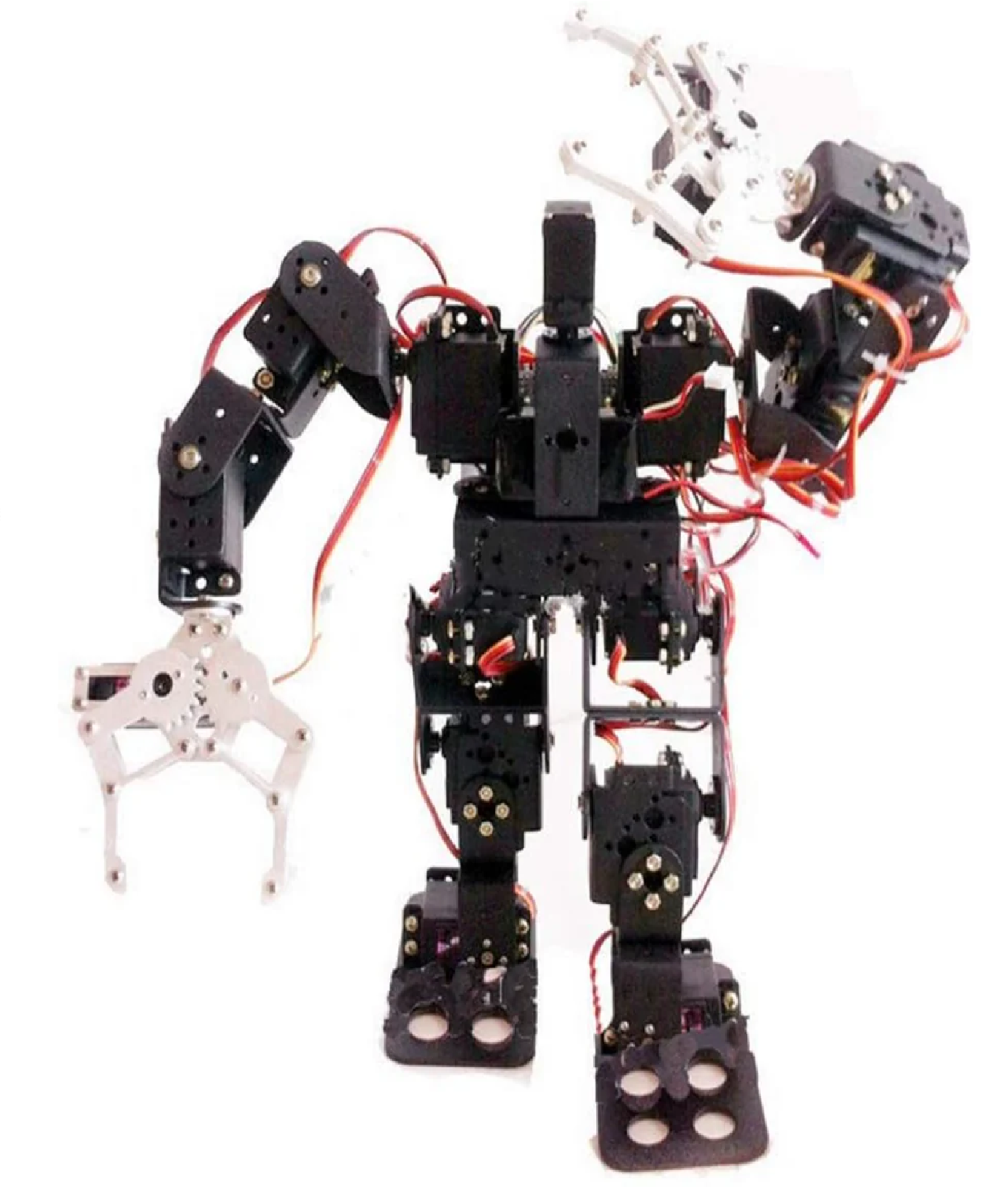 15 DOF Biped Robot Leg Robot Servo Motor Metal Bracket NO Servo